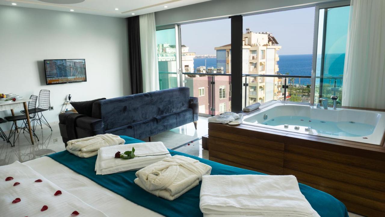 אנטליה Yelken Apart Hotel מראה חיצוני תמונה